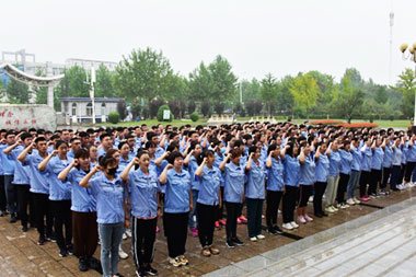 The Ninth Military Training of Hebei Huatong Cable Group