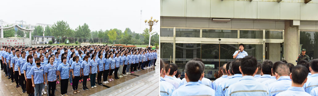 The Ninth Military Training of Hebei Huatong Cable Group