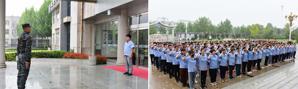 The Ninth Military Training of Hebei Huatong Cable Group