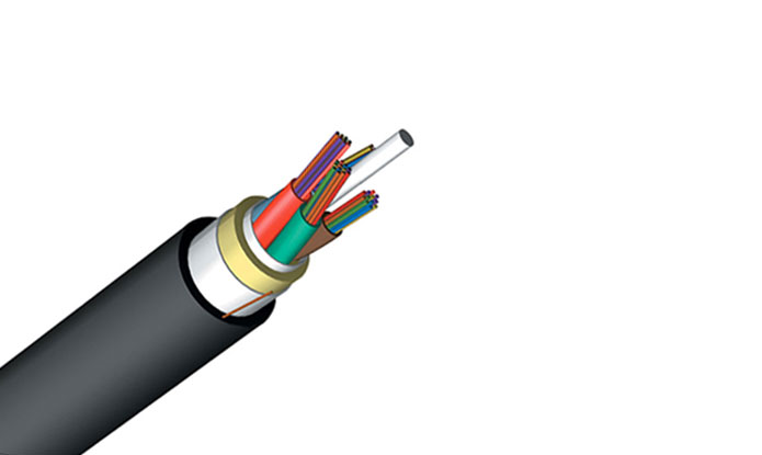 Fire Resistant Central Loose Tube Fiber Optic Cable