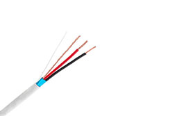 Fire Alarm Cable Multi-Conductor, Shielded, Plenum NEC Type FPLP, PVDF Jacketed