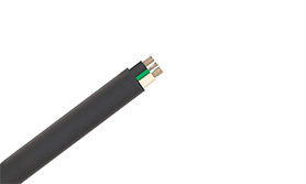 Type G Power, Flat Parallel Portable W/Ground, EPR/CPE 2000 Volts, 90˚C, Two Conductors Cable