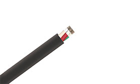 Type W Power, Round Portable, EPR/CPE 2000 Volts, 90˚C, Four Conductors Cable